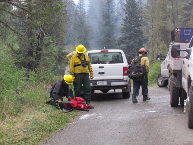 Tres Lagunas Fire operations